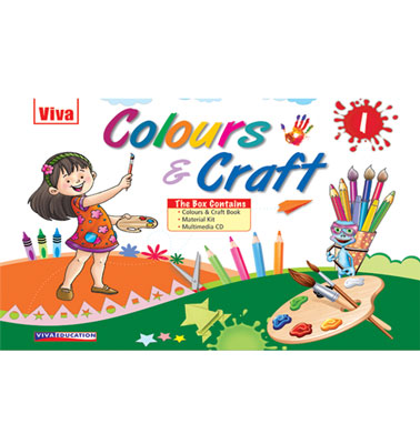Viva COLOURS & CRAFT 1 (With Material & CD)